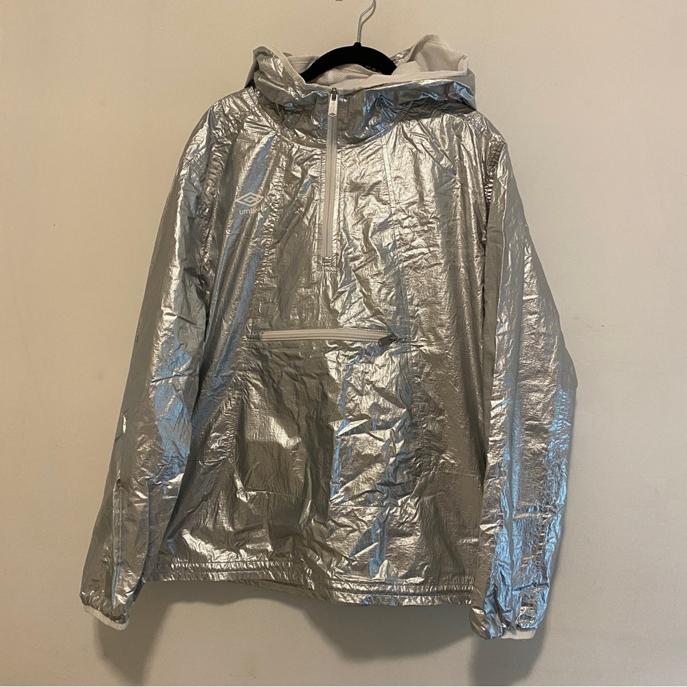 UMBRO PREMIER. PULLOVER half zipper HOODIE JACKET.